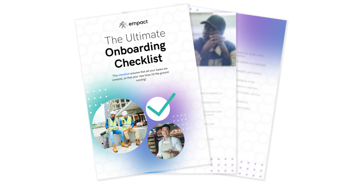 Onboarding checklist preview