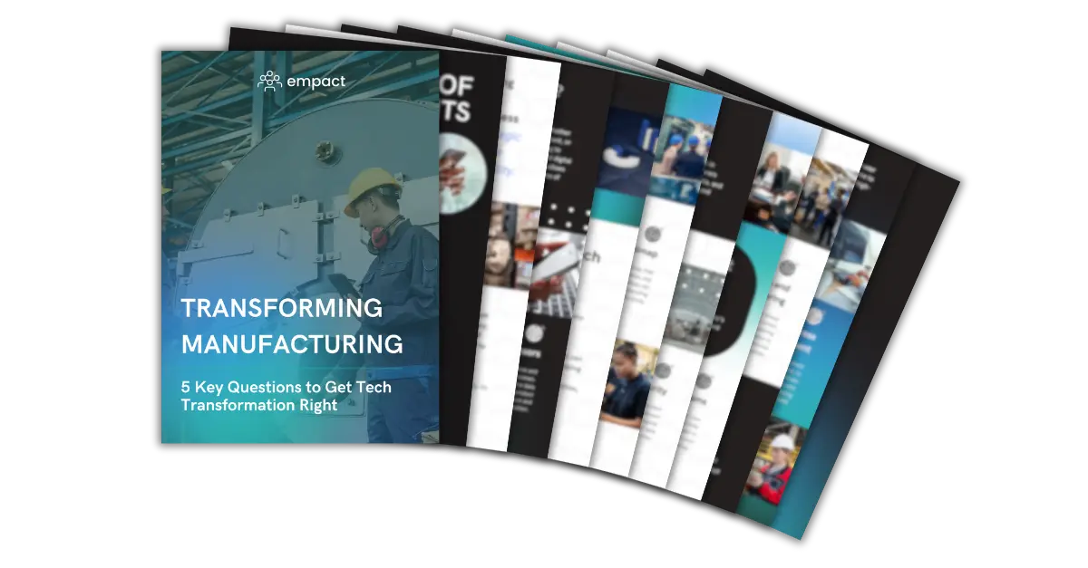 Transforming Manufacturing Five Key Questions to Get Tech Transformation Right